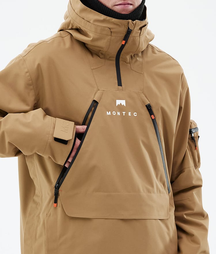 Anzu Kurtka Snowboardowa Mężczyźni Gold Renewed, Zdjęcie 11 z 11