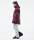 Anzu Lyžařská Bunda Pánské Burgundy, Obrázek 5 z 11
