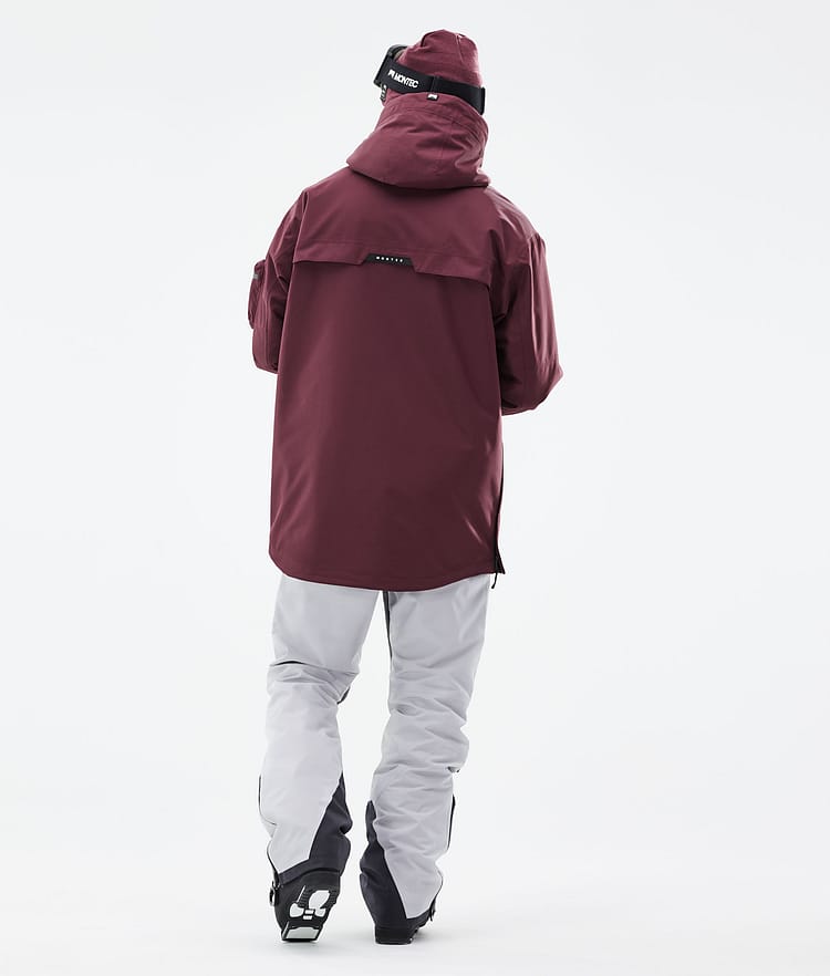 Anzu Lyžařská Bunda Pánské Burgundy, Obrázek 6 z 11