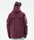 Anzu Lyžařská Bunda Pánské Burgundy, Obrázek 8 z 11