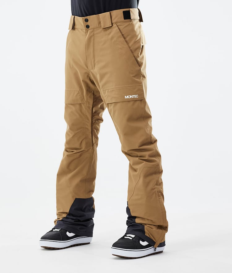 Dune Pantaloni Snowboard Uomo Gold, Immagine 1 di 5