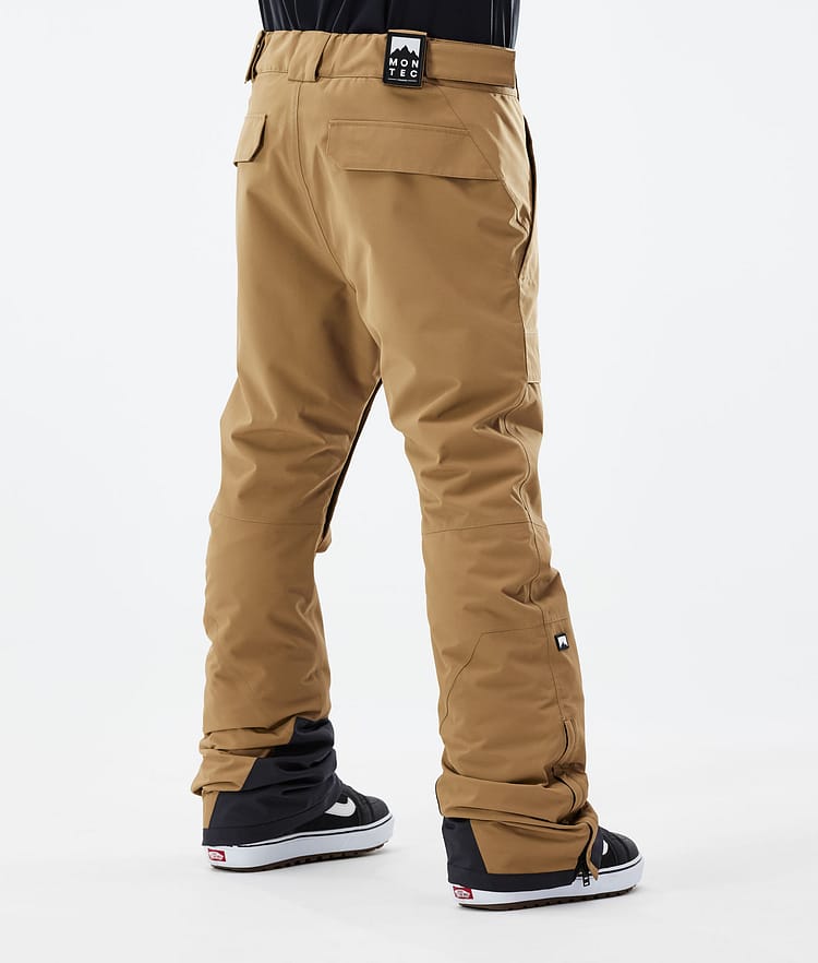 Dune Pantaloni Snowboard Uomo Gold, Immagine 3 di 5