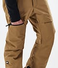 Dune Pantaloni Snowboard Uomo Gold, Immagine 5 di 5
