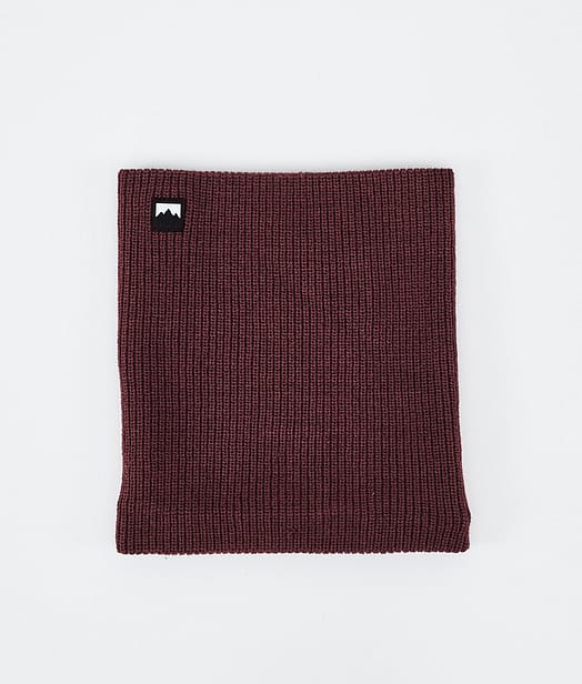 Classic Knitted Scaldacollo Burgundy