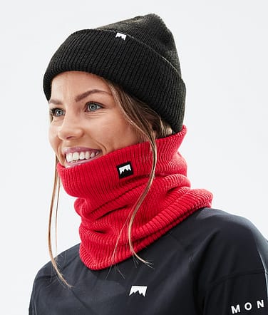 Classic Knitted Pasamontañas Red