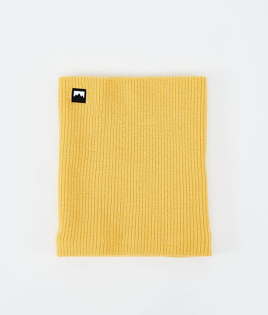 Classic Knitted Scaldacollo Yellow