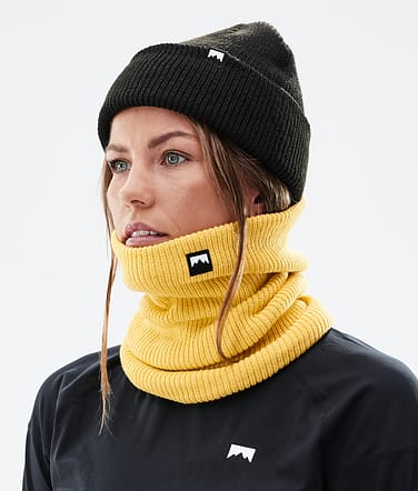 Classic Knitted Pasamontañas Yellow