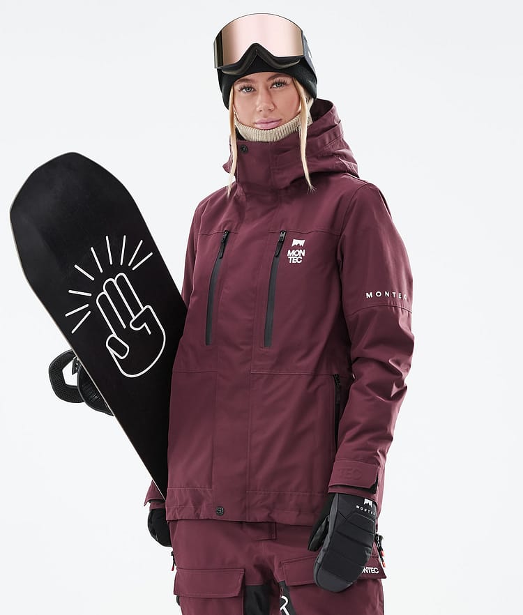 Fawk W 2021 Bunda na Snowboard Dámské Burgundy, Obrázek 1 z 11