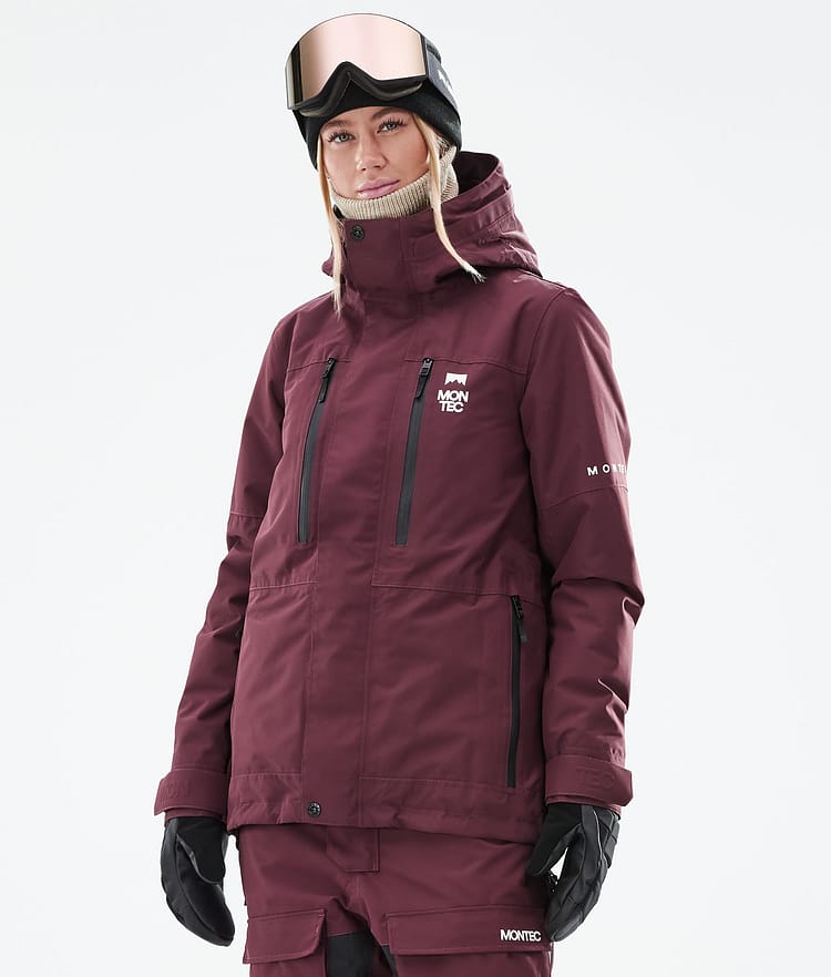 Fawk W 2021 Lyžařská Bunda Dámské Burgundy, Obrázek 1 z 11