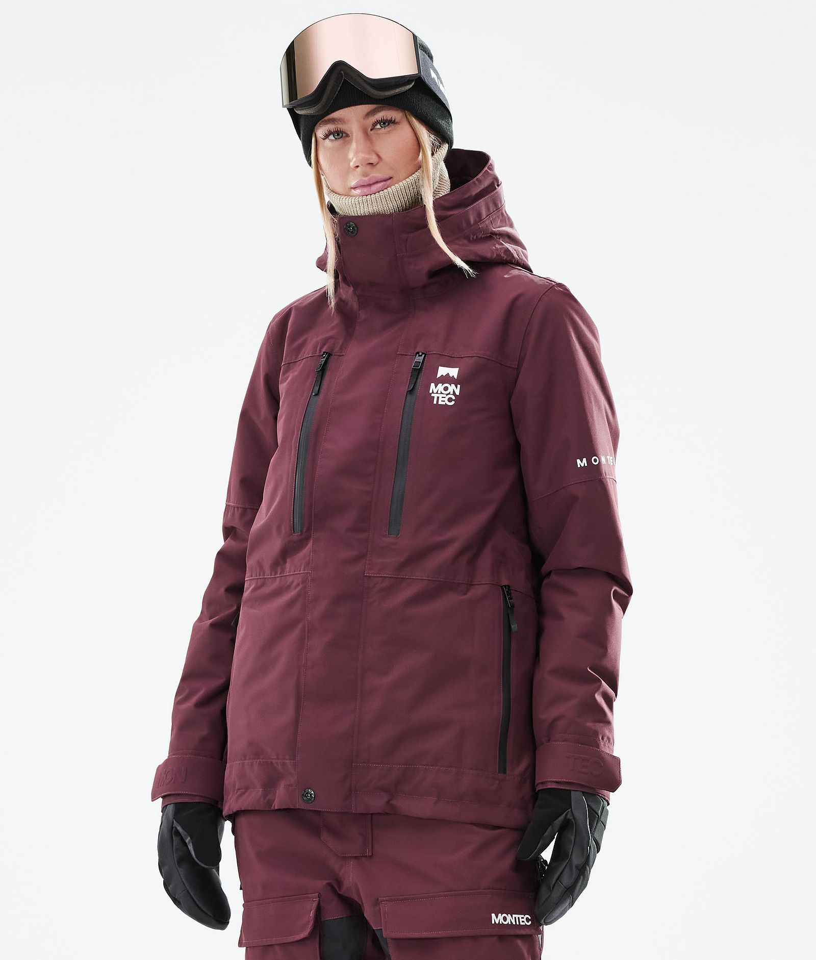 Fawk W 2021 Lyžařská Bunda Dámské Burgundy, Obrázek 1 z 11