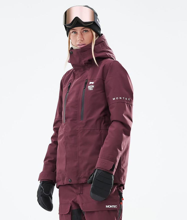 Fawk W 2021 Bunda na Snowboard Dámské Burgundy, Obrázek 2 z 11