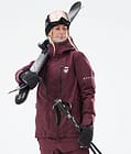 Fawk W 2021 Lyžařská Bunda Dámské Burgundy, Obrázek 2 z 11