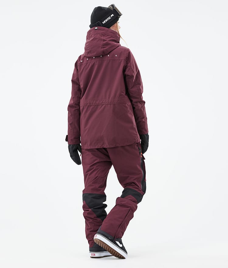 Fawk W 2021 Bunda na Snowboard Dámské Burgundy, Obrázek 6 z 11