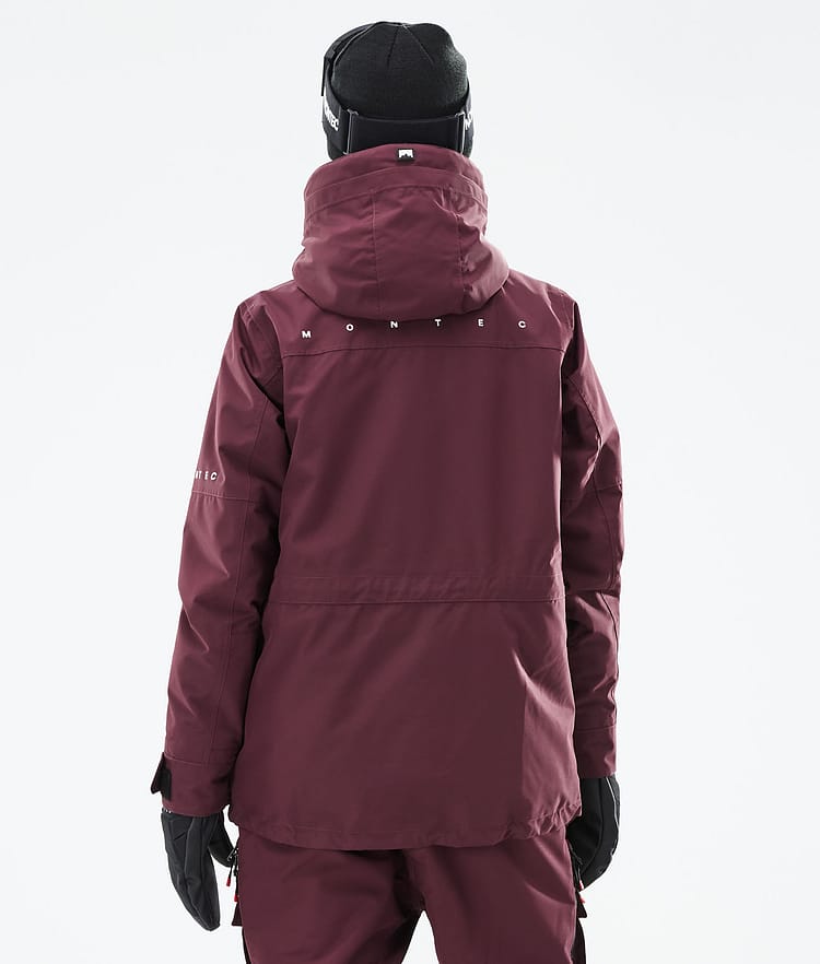Fawk W 2021 Bunda na Snowboard Dámské Burgundy, Obrázek 8 z 11