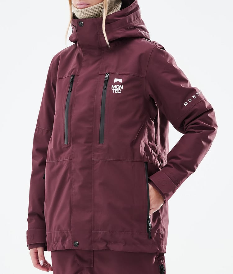 Fawk W 2021 Bunda na Snowboard Dámské Burgundy, Obrázek 9 z 11