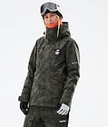 Fawk W 2021 Chaqueta Snowboard Mujer Olive Green Tiedye, Imagen 2 de 12