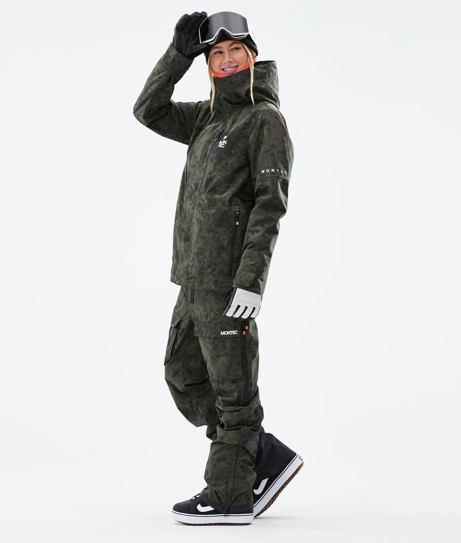 Fawk W 2021 Chaqueta Snowboard Mujer Olive Green Tiedye, Imagen 6 de 12