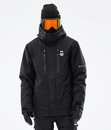 Fawk 2021 Bunda na Snowboard Pánské Black Renewed