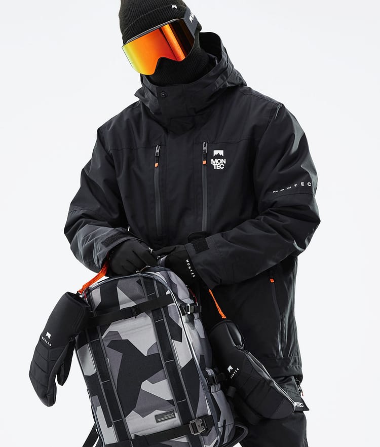 Fawk 21 Bunda na Snowboard Pánské Black, Obrázek 2 z 12