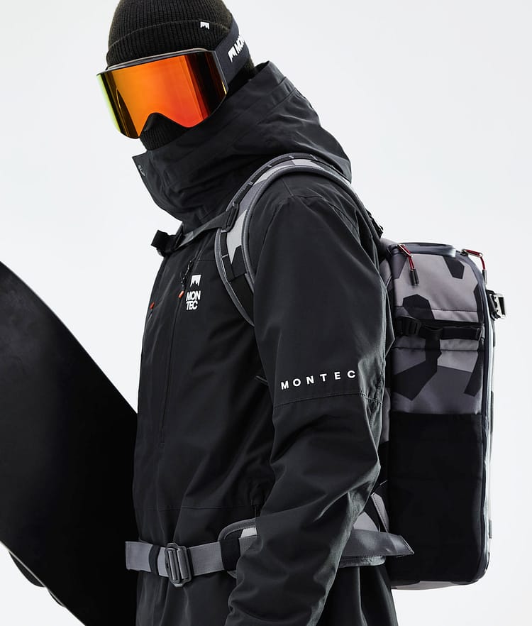 Fawk 2021 Bunda na Snowboard Pánské Black, Obrázek 4 z 12