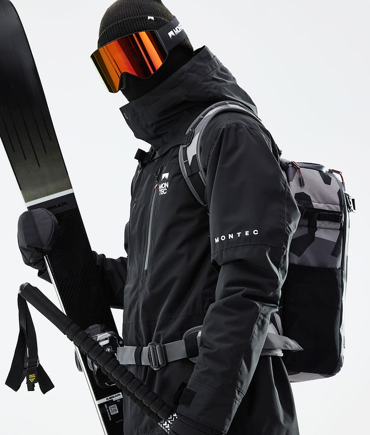 Fawk 21 Kurtka Narciarska Mężczyźni Black, Zdjęcie 4 z 12