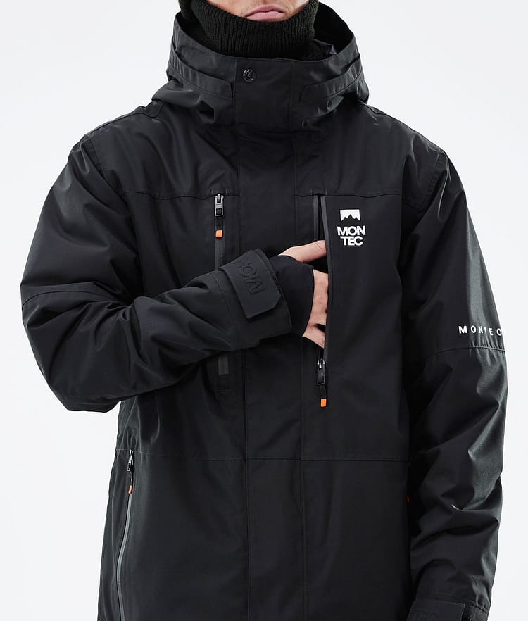 Fawk 2021 Bunda na Snowboard Pánské Black, Obrázek 11 z 12