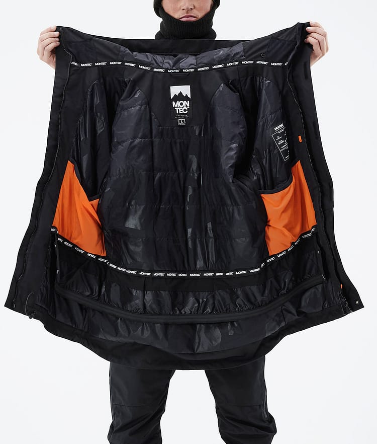 Fawk 21 Bunda na Snowboard Pánské Black, Obrázek 12 z 12