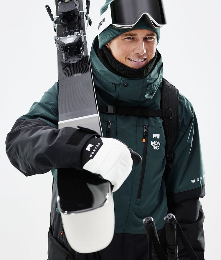 Fawk 21 Kurtka Narciarska Mężczyźni Dark Atlantic/Black, Zdjęcie 4 z 12