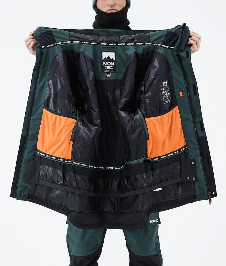 Fawk 21 Kurtka Narciarska Mężczyźni Dark Atlantic/Black, Zdjęcie 12 z 12