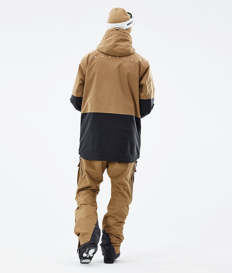 Fawk 21 Kurtka Narciarska Mężczyźni Gold/Black, Zdjęcie 7 z 12