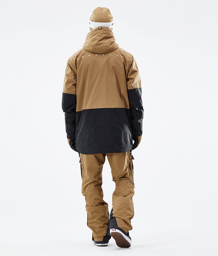 Fawk 21 Bunda na Snowboard Pánské Gold/Black, Obrázek 7 z 12