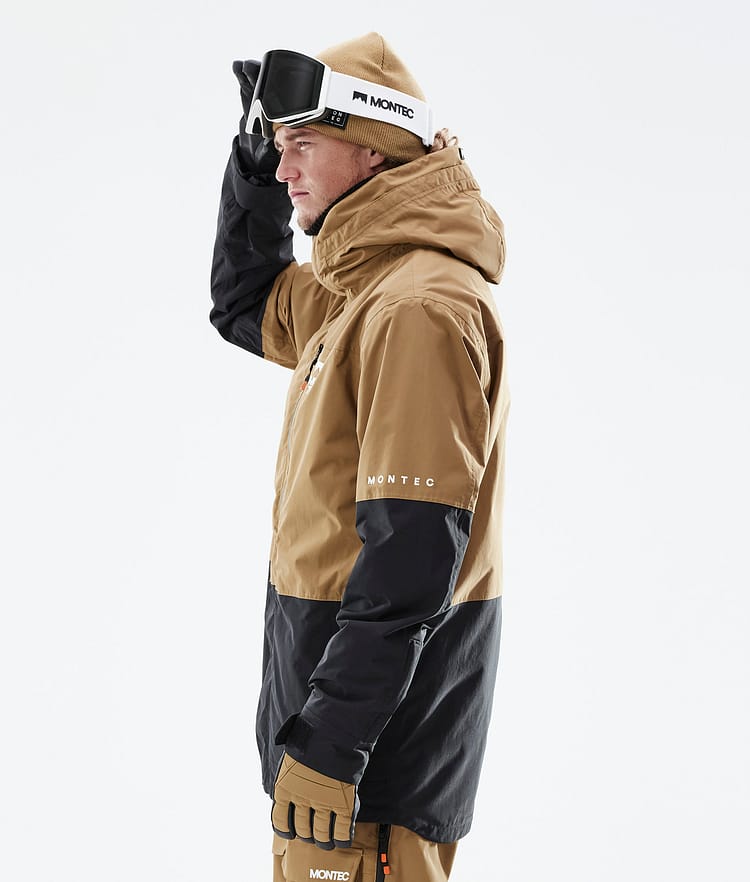 Fawk 21 Bunda na Snowboard Pánské Gold/Black, Obrázek 8 z 12