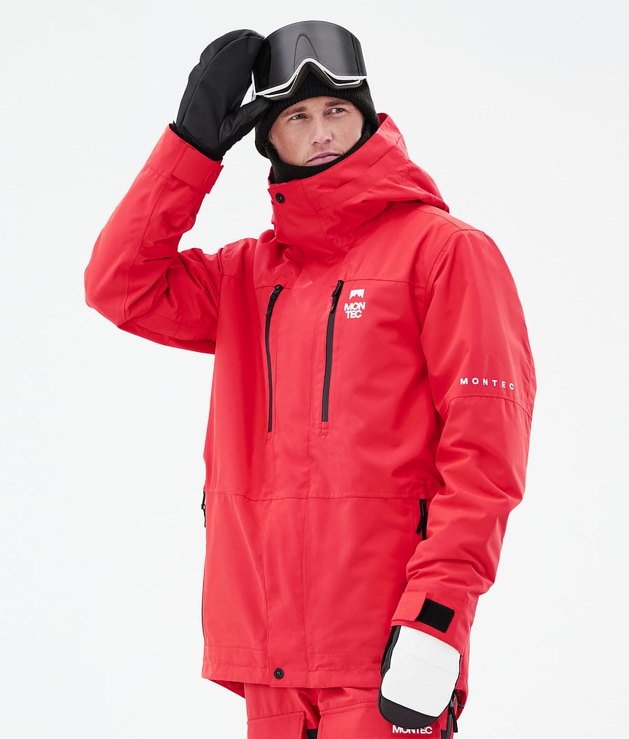 Fawk Ski Jacket Men Red