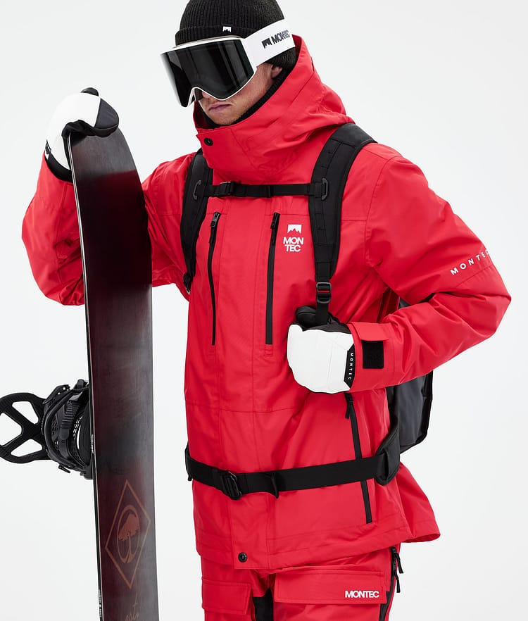 Fawk 21 Bunda na Snowboard Pánské Red, Obrázek 3 z 11
