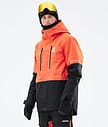Fawk 2021 Kurtka Snowboardowa Mężczyźni Orange/Black