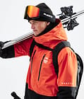 Fawk 2021 Lyžařská Bunda Pánské Orange/Black, Obrázek 3 z 11