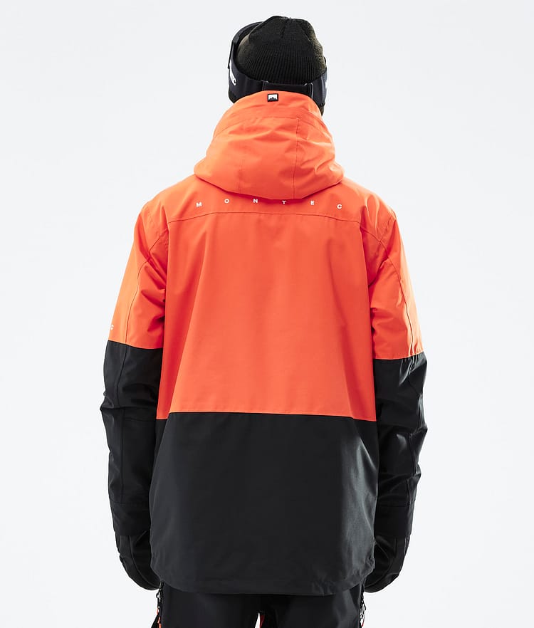 Fawk 2021 Lyžařská Bunda Pánské Orange/Black, Obrázek 8 z 11