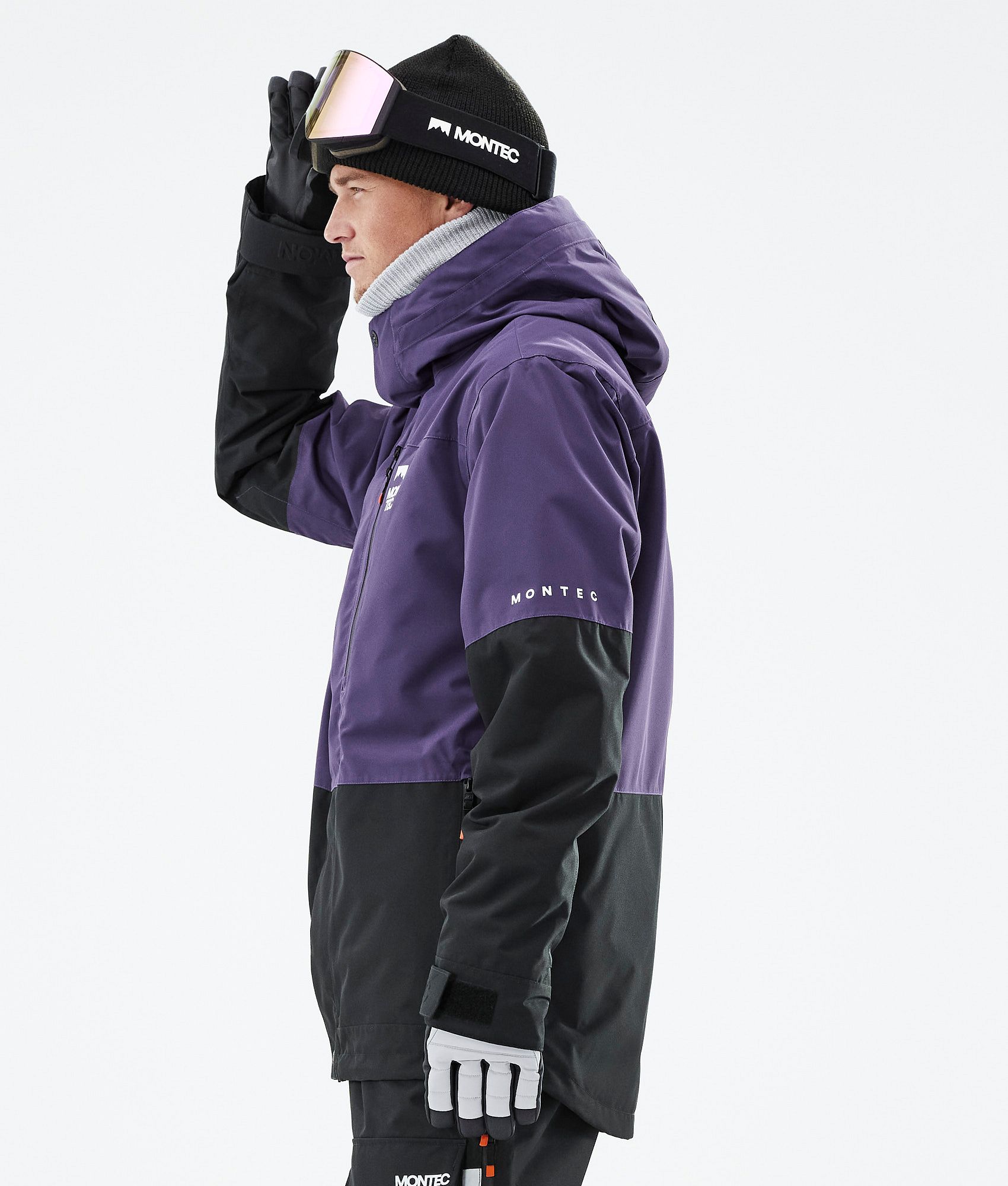Mens purple snowboard jacket shop
