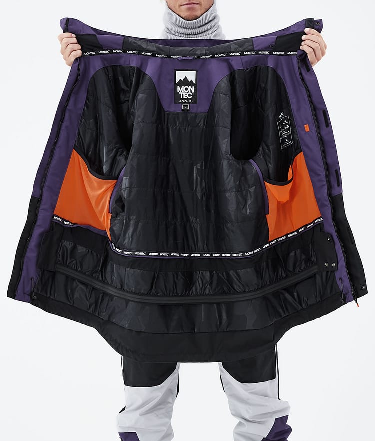 Fawk 21 Bunda na Snowboard Pánské Purple/Black, Obrázek 12 z 12