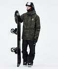 Fawk 2021 Bunda na Snowboard Pánské Olive Green Tiedye, Obrázek 3 z 10