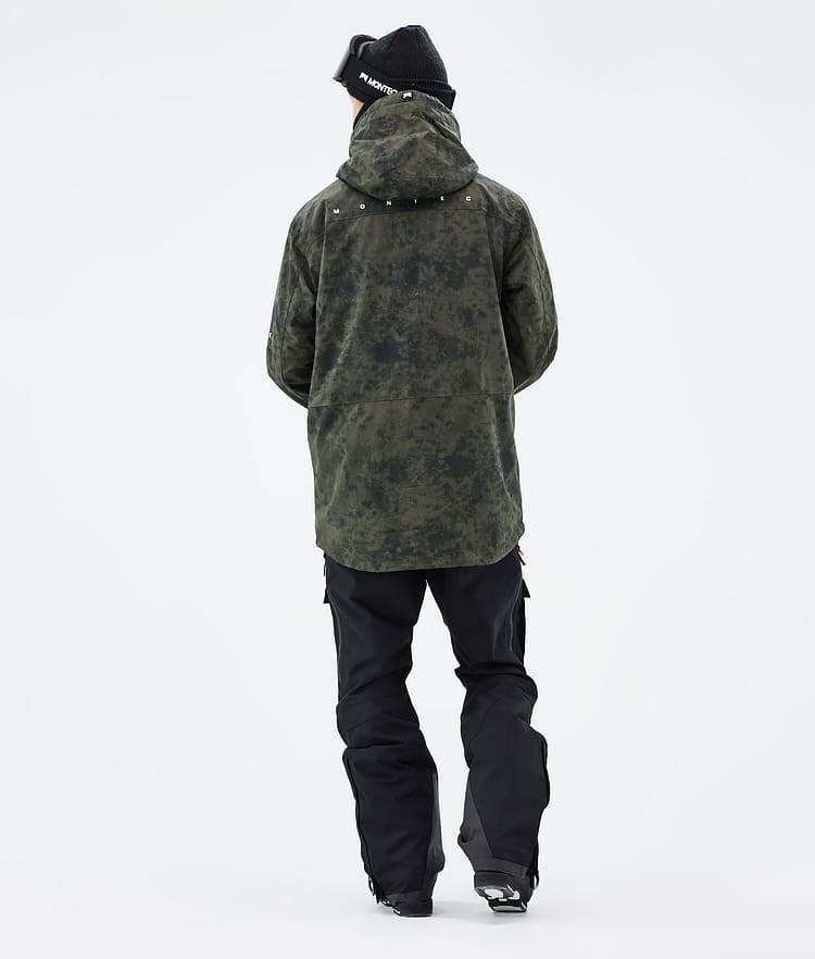 Fawk 21 Kurtka Narciarska Mężczyźni Olive Green Tiedye, Zdjęcie 5 z 10