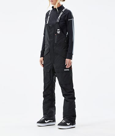 Fawk W 2021 Snowboard Bukser Dame Black