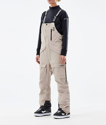 Fawk W 21 Spodnie Snowboardowe Kobiety Sand