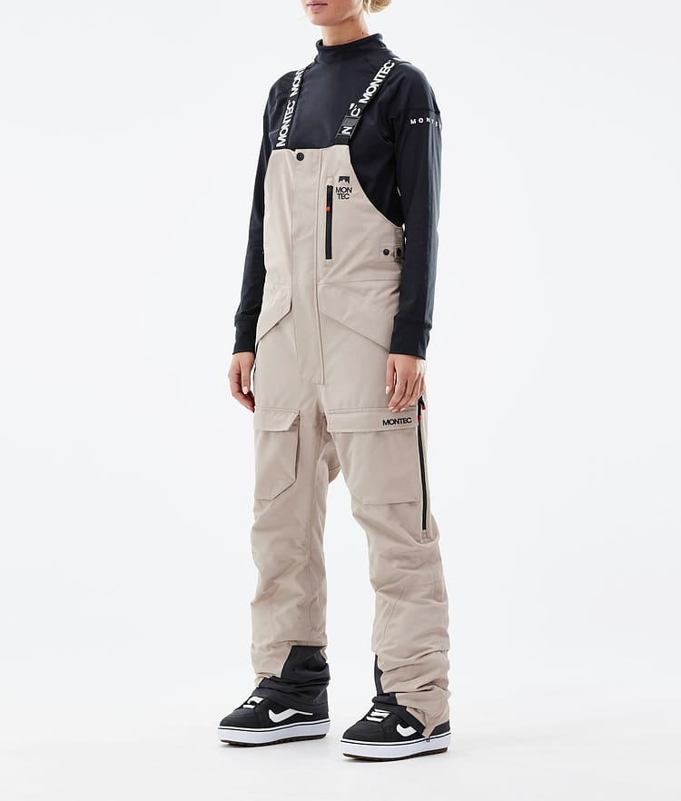 Fawk W 21 Spodnie Snowboardowe Kobiety Sand, Zdjęcie 1 z 6