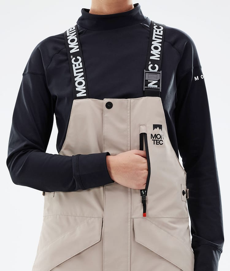 Fawk W 21 Spodnie Snowboardowe Kobiety Sand, Zdjęcie 5 z 6