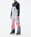 Fawk W 2021 Snowboard Pants Women Light Grey/Pink/Light Pearl