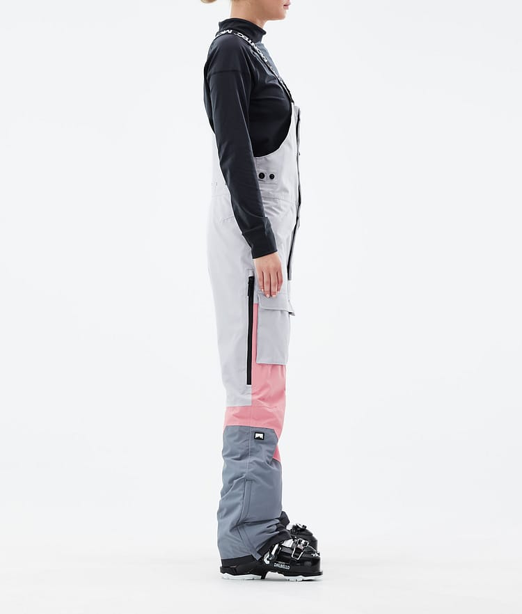 Fawk W 2021 Pantalones Esquí Mujer Light Grey/Pink/Light Pearl, Imagen 2 de 6