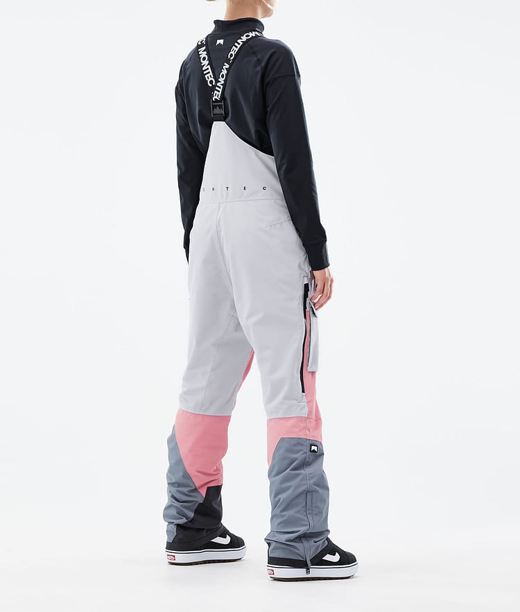 Fawk W 21 Kalhoty na Snowboard Dámské Light Grey/Pink/Light Pearl Renewed, Obrázek 3 z 6