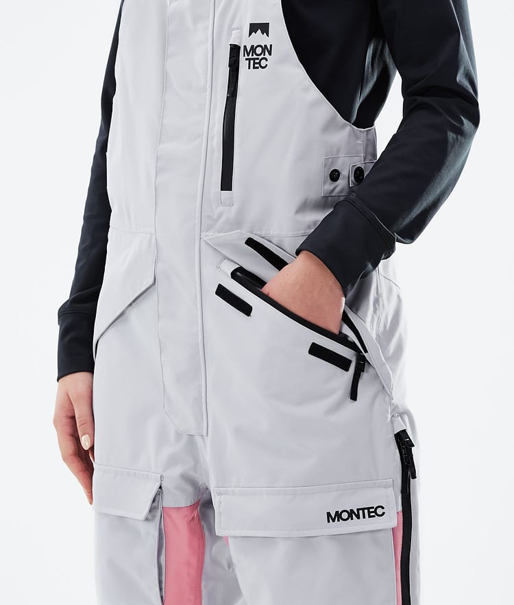 Fawk W 21 Kalhoty na Snowboard Dámské Light Grey/Pink/Light Pearl Renewed, Obrázek 4 z 6