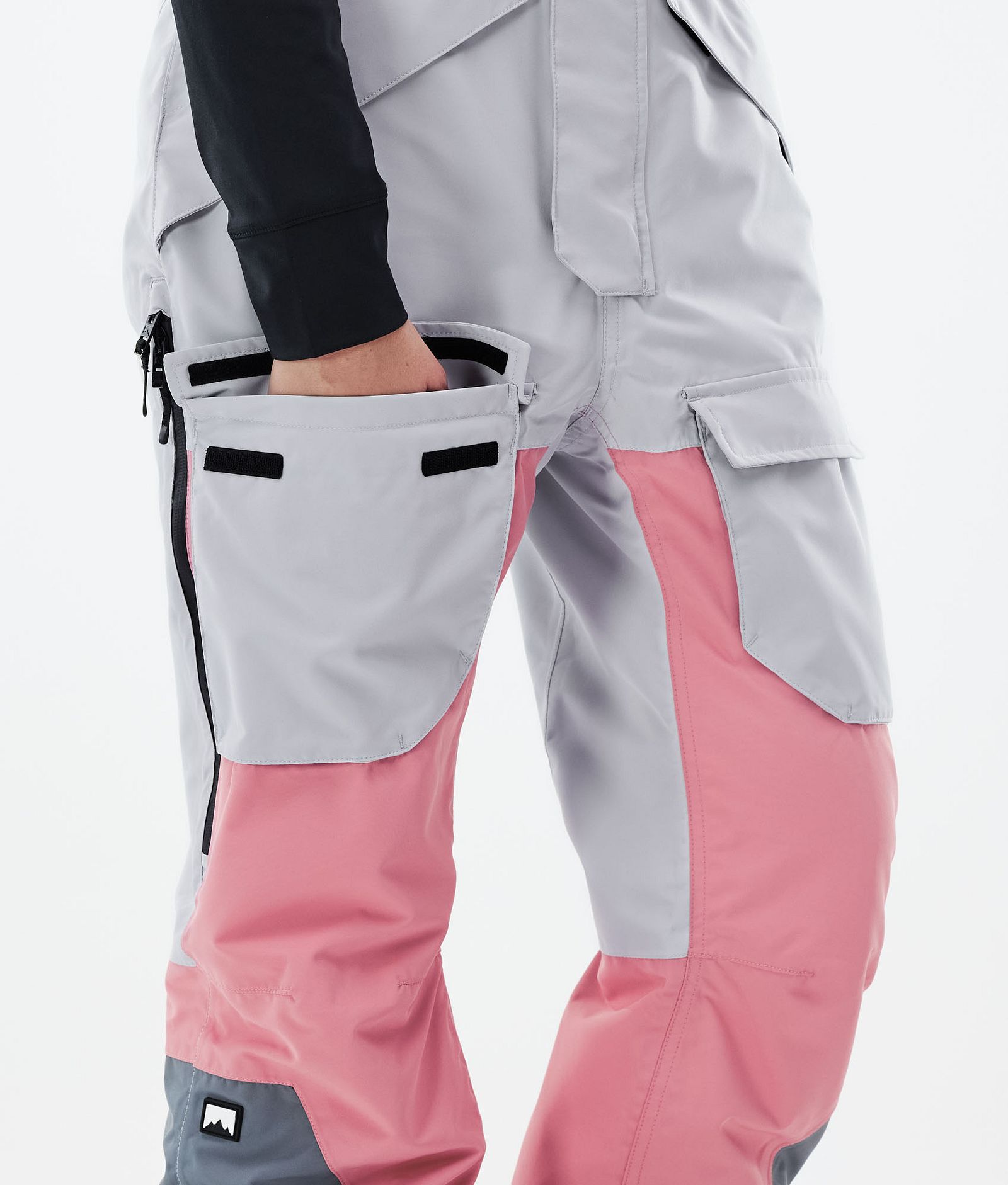 Fawk W 2021 Pantalones Esquí Mujer Light Grey/Pink/Light Pearl, Imagen 6 de 6